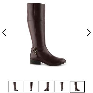 Ralph Lauren Leather Macelyn Riding Boots (NWT)